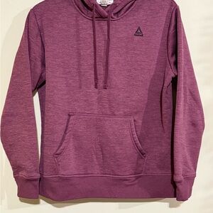 Reebok Purple Pullover Hoodie Sweatshirt